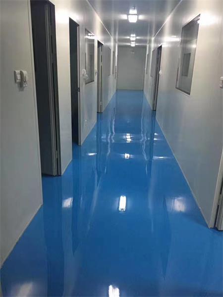 环氧树脂滚涂地坪漆案例