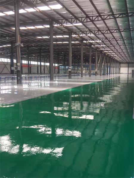 环氧树脂滚涂防静电地坪案例